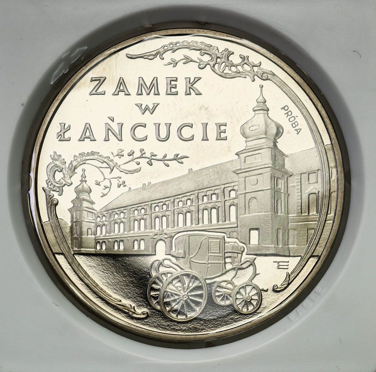 III RP. PRÓBA Nikiel 300 000 złotych 1993 – Zamek w Łańcucie